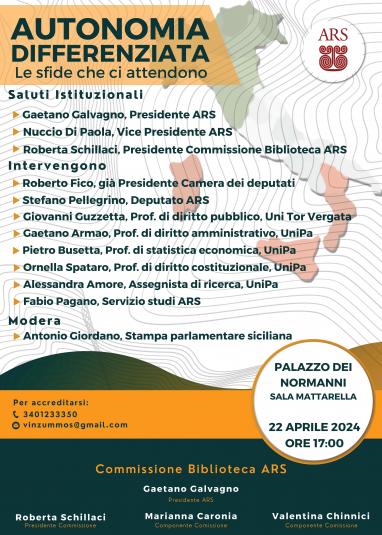 Autonomia Differenziata - Le sfide che ci attendono | ARS